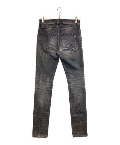 Saint Laurent Paris（サンローランパリ）Saint Laurent Paris (サンローランパリ) スキニーフィットジーンズ ブラック サイズ:27の古着・服飾アイテム