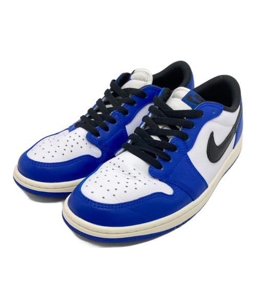 NIKE（ナイキ）NIKE (ナイキ) AIR JORDAN 1 RETRO LOW OG ブルー×ホワイト サイズ:US8.5の古着・服飾アイテム