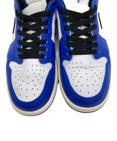 NIKE（ナイキ）NIKE (ナイキ) AIR JORDAN 1 RETRO LOW OG ブルー×ホワイト サイズ:US8.5の古着・服飾アイテム