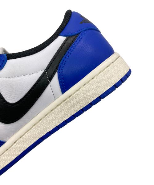 NIKE（ナイキ）NIKE (ナイキ) AIR JORDAN 1 RETRO LOW OG ブルー×ホワイト サイズ:US8.5の古着・服飾アイテム