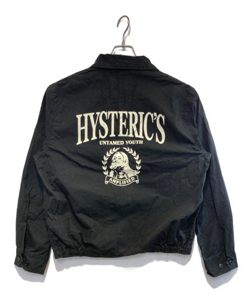 Hysteric Glamour（ヒステリックグラマー）Hysteric Glamour (ヒステリックグラマー) LAUREL WOMAN スイングトップ ブラック サイズ:Lの古着・服飾アイテム