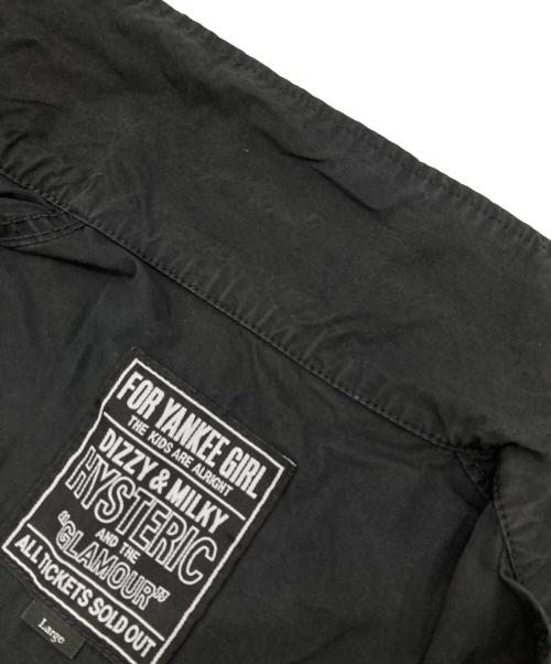 Hysteric Glamour（ヒステリックグラマー）Hysteric Glamour (ヒステリックグラマー) LAUREL WOMAN スイングトップ ブラック サイズ:Lの古着・服飾アイテム