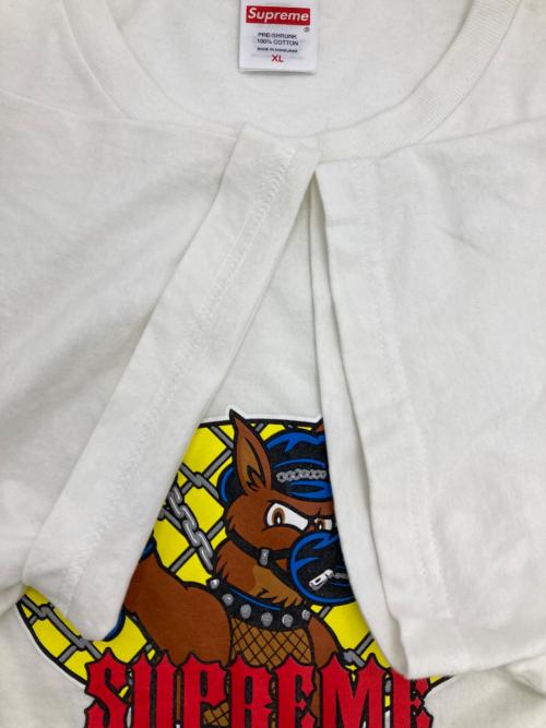 SUPREME（シュプリーム）SUPREME (シュプリーム) Leash Tee ホワイト サイズ:XLの古着・服飾アイテム