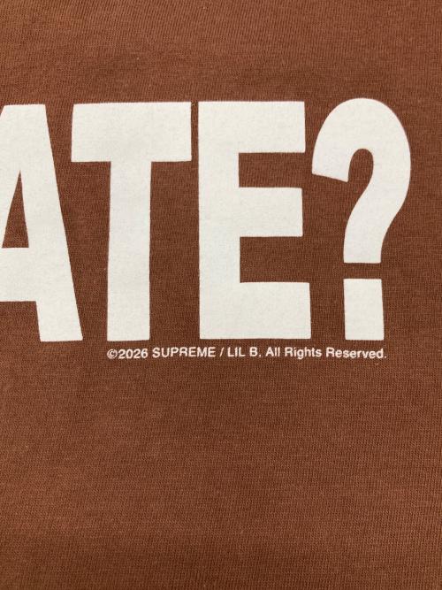 SUPREME（シュプリーム）SUPREME (シュプリーム) Based Tee ブラウン サイズ:XLの古着・服飾アイテム