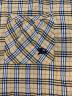 中古・古着 BURBERRY BLUE LABEL (バーバリー ブルー レーベル) チェックワイドシャツ ベージュ サイズ:38：4500円