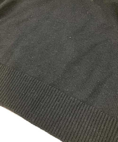LOUIS VUITTON（ルイ ヴィトン）LOUIS VUITTON (ルイ ヴィトン) ハーフアンドハーフ モノグラム カシミヤニットセーター ブラック サイズ:Mの古着・服飾アイテム