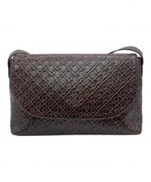GHERARDINI（ゲラルディーニ）の古着「オールレザーワンショルダーバッグ」｜ブラウン