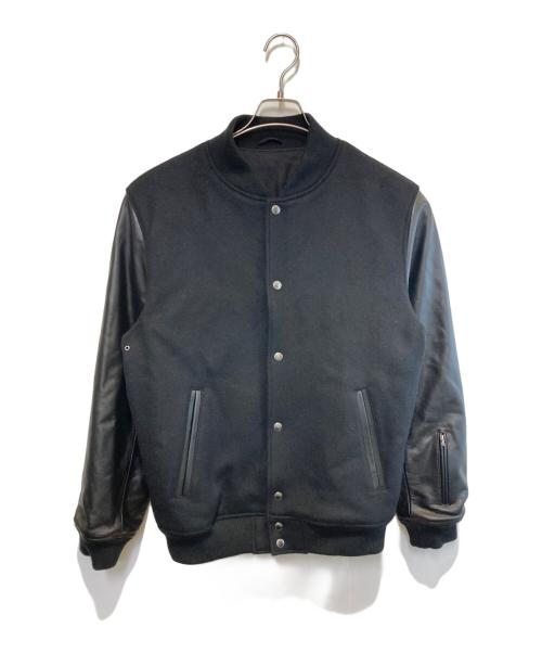 SOPHNET.（ソフネット）SOPHNET. (ソフネット) VARSITY JACKET ブラック サイズ:Lの古着・服飾アイテム
