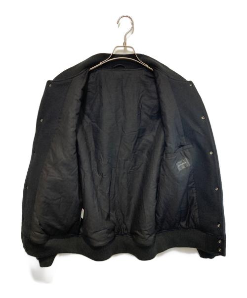 SOPHNET.（ソフネット）SOPHNET. (ソフネット) VARSITY JACKET ブラック サイズ:Lの古着・服飾アイテム