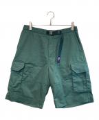 THE NORTHFACE PURPLELABELザ・ノースフェイス パープルレーベル）の古着「Stretch Twill Cargo Shorts」｜グリーン