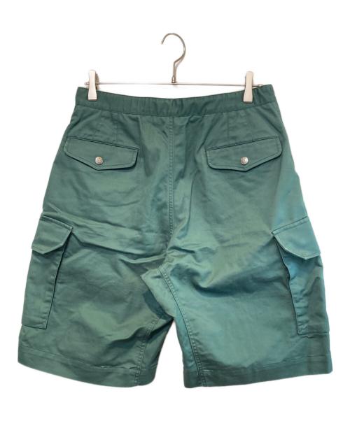 THE NORTHFACE PURPLELABEL（ザ・ノースフェイス パープルレーベル）THE NORTHFACE PURPLELABEL (ザ・ノースフェイス パープルレーベル) Stretch Twill Cargo Shorts グリーン サイズ:32の古着・服飾アイテム