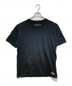 WHITE MOUNTAINEERINGホワイトマウンテ二アニング）の古着「LOGO PRINTED T-SHIRT」｜ブラック