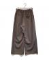 MAISON SPECIAL (メゾンスペシャル) 4 Colors Chambray Washable Wool Prime-Wide Two Tuck Wide Pants ブラウン サイズ:1：12000円