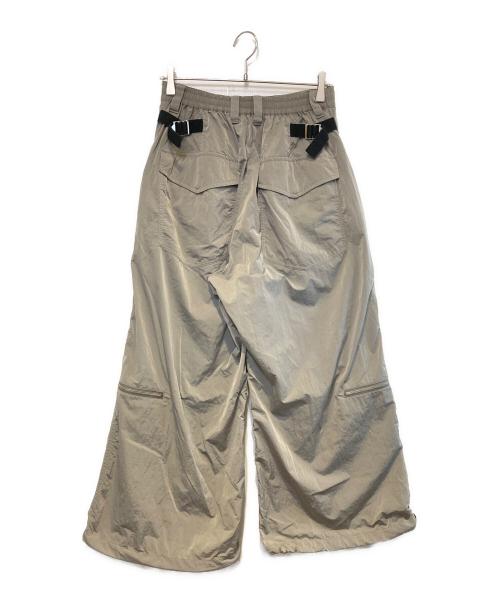 MAISON SPECIAL（メゾンスペシャル）MAISON SPECIAL (メゾンスペシャル) Parachute Prime-Wide Pants グレーの古着・服飾アイテム