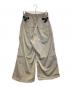 MAISON SPECIAL (メゾンスペシャル) Parachute Prime-Wide Pants グレー：13000円