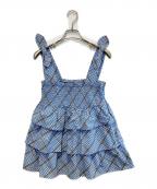 BURBERRY BLUE LABELバーバリー ブルー レーベル）の古着「キャミソールブラウス」｜ブルー