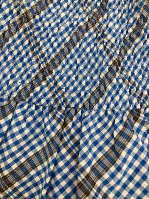 BURBERRY BLUE LABEL（バーバリー ブルー レーベル）BURBERRY BLUE LABEL (バーバリー ブルー レーベル) キャミソールブラウス ブルー サイズ:38の古着・服飾アイテム