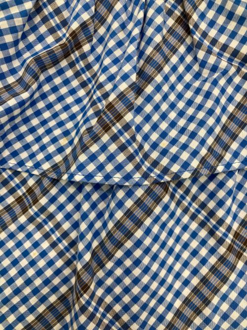 BURBERRY BLUE LABEL（バーバリー ブルー レーベル）BURBERRY BLUE LABEL (バーバリー ブルー レーベル) キャミソールブラウス ブルー サイズ:38の古着・服飾アイテム