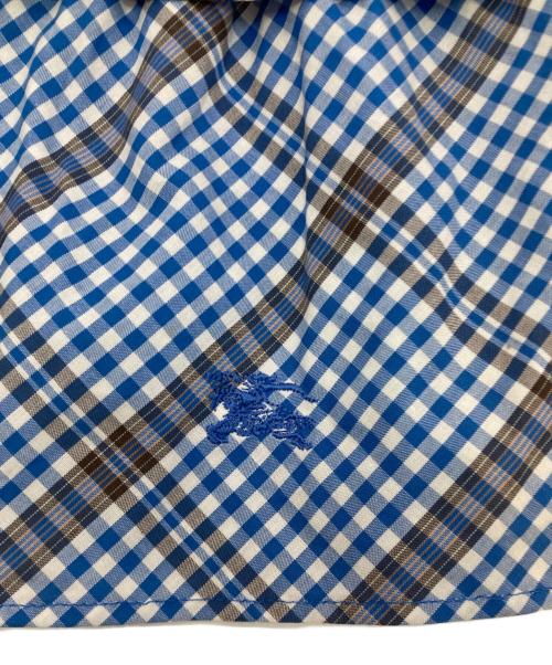 BURBERRY BLUE LABEL（バーバリー ブルー レーベル）BURBERRY BLUE LABEL (バーバリー ブルー レーベル) キャミソールブラウス ブルー サイズ:38の古着・服飾アイテム