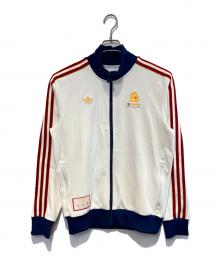 adidas（アディダス）の古着「ASローマ テラスアイコントラックトップ」｜ホワイト×ブルー