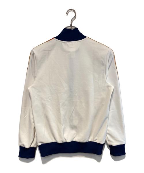 adidas（アディダス）adidas (アディダス) ASローマ テラスアイコントラックトップ ホワイト×ブルー サイズ:Mの古着・服飾アイテム