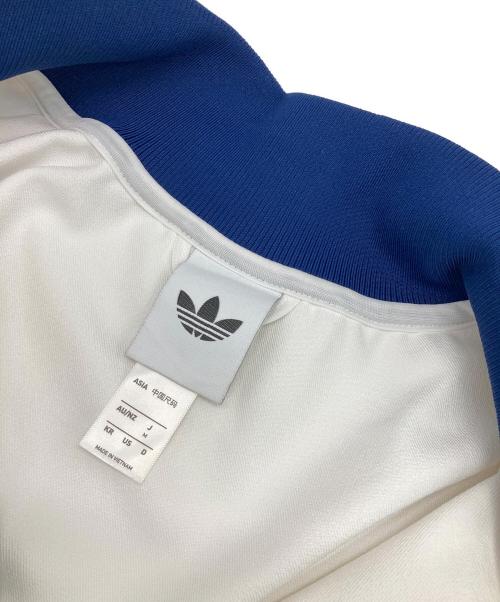 adidas（アディダス）adidas (アディダス) ASローマ テラスアイコントラックトップ ホワイト×ブルー サイズ:Mの古着・服飾アイテム