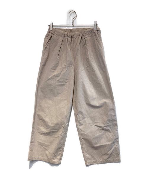 KAGURE（カグレ）KAGURE (カグレ) ダンプイージーパンツ ベージュ サイズ:FREEの古着・服飾アイテム