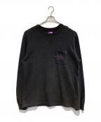 THE NORTHFACE PURPLELABELザ・ノースフェイス パープルレーベル）の古着「Field Long Sleeve Graphic Tee」｜ブラック