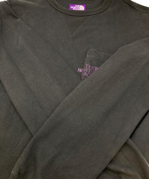 THE NORTHFACE PURPLELABEL（ザ・ノースフェイス パープルレーベル）THE NORTHFACE PURPLELABEL (ザ・ノースフェイス パープルレーベル) Field Long Sleeve Graphic Tee ブラック サイズ:XLの古着・服飾アイテム