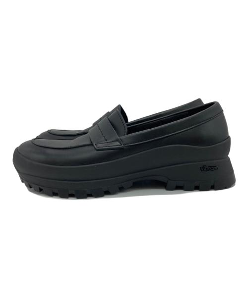 PADRONE（パドローネ）PADRONE (パドローネ) LOAFERS with VIBRAM SOLE ブラック サイズ:42の古着・服飾アイテム