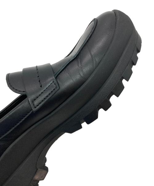 PADRONE（パドローネ）PADRONE (パドローネ) LOAFERS with VIBRAM SOLE ブラック サイズ:42の古着・服飾アイテム