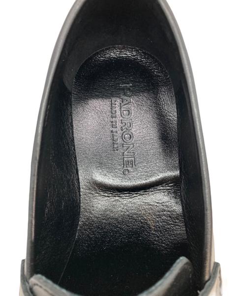 PADRONE（パドローネ）PADRONE (パドローネ) LOAFERS with VIBRAM SOLE ブラック サイズ:42の古着・服飾アイテム