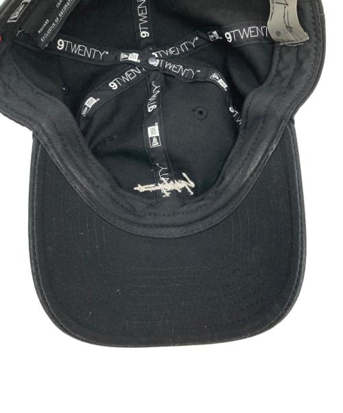 New Era（ニューエラ）New Era (ニューエラ) Yohji Yamamoto pour homme (ヨウジヤマモト プールオム) 6パネルキャップ ブラックの古着・服飾アイテム