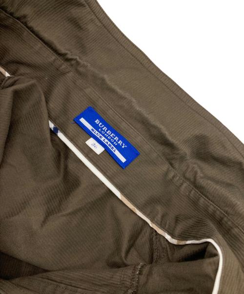 BURBERRY BLUE LABEL（バーバリー ブルー レーベル）BURBERRY BLUE LABEL (バーバリー ブルー レーベル) 半袖ワンピース ブラウン サイズ:36の古着・服飾アイテム