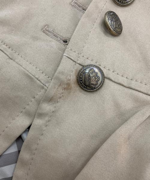 BURBERRY BLUE LABEL（バーバリー ブルー レーベル）BURBERRY BLUE LABEL (バーバリー ブルー レーベル) 3Bジャケット ベージュ サイズ:36の古着・服飾アイテム