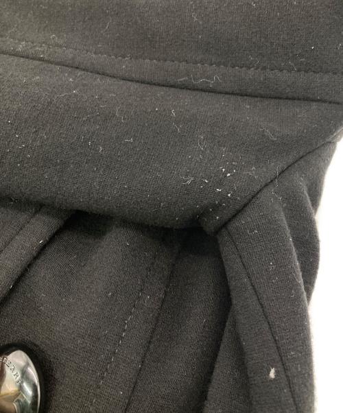 BURBERRY BLUE LABEL（バーバリー ブルー レーベル）BURBERRY BLUE LABEL (バーバリー ブルー レーベル) ダブルボタンロングコート ブラック サイズ:38の古着・服飾アイテム