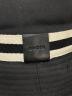 中古・古着 GUCCI (グッチ) キャンバスバケットハット ブラック：8000円