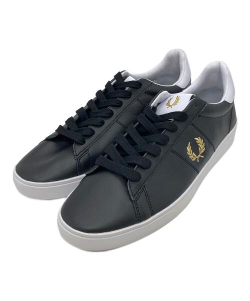 FRED PERRY（フレッドペリー）FRED PERRY (フレッドペリー) ローカットスニーカー ブラック サイズ:42の古着・服飾アイテム