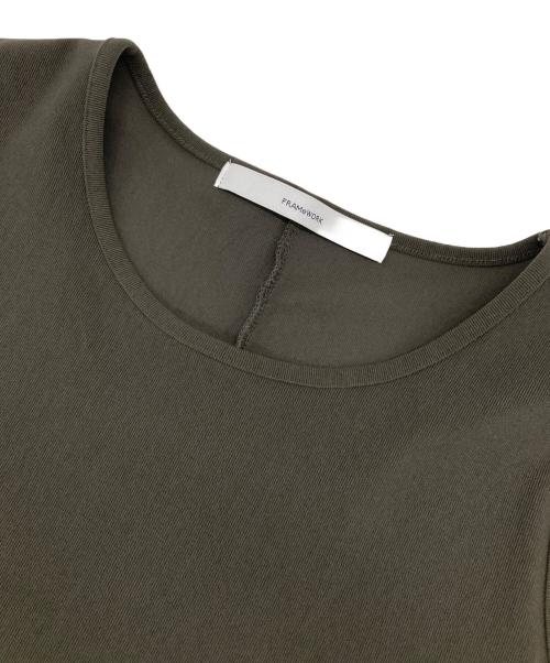 FRAMeWORK（フレームワーク）FRAMeWORK (フレームワーク) トリコットタンクドレス グレー サイズ:38の古着・服飾アイテム