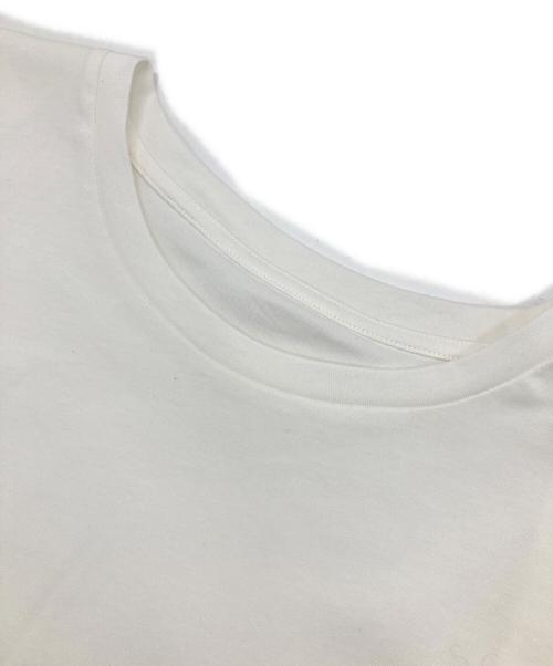 Spick and Span（スピック＆スパン）Spick and Span (スピック＆スパン) オーガンジーコンビルーズプルオーバー ホワイト サイズ:FREEの古着・服飾アイテム