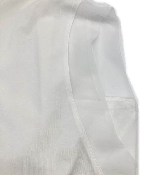 Spick and Span（スピック＆スパン）Spick and Span (スピック＆スパン) オーガンジーコンビルーズプルオーバー ホワイト サイズ:FREEの古着・服飾アイテム