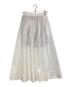 MUSE de Deuxieme Classe (ミューズ ドゥーズィエム クラス) pleasantly スカート ホワイト サイズ:36 未使用品：18000円