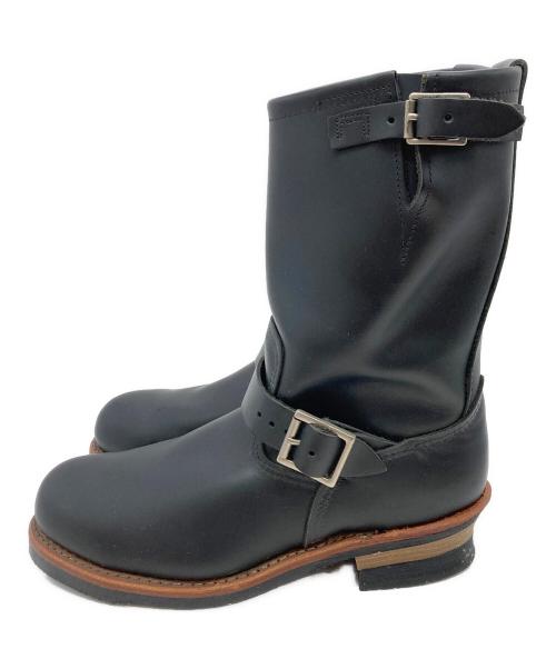 RED WING（レッドウィング）RED WING (レッドウィング) ENGINEER BOOTS ブラック サイズ:US 9の古着・服飾アイテム
