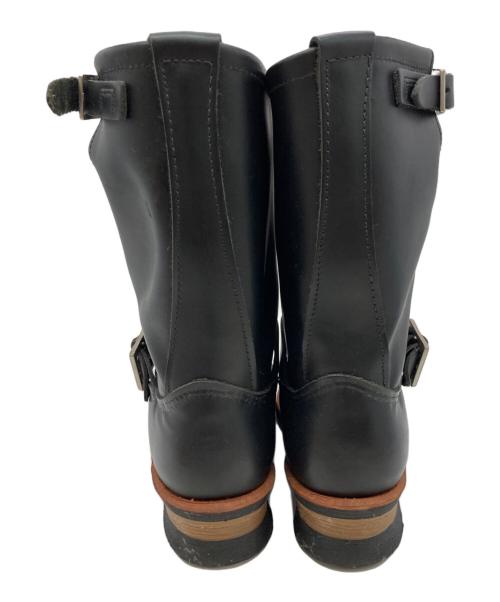 RED WING（レッドウィング）RED WING (レッドウィング) ENGINEER BOOTS ブラック サイズ:US 9の古着・服飾アイテム