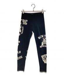 Hysteric Glamour（ヒステリックグラマー）の古着「プリントレギンスパンツ」｜ブラック