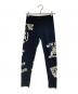Hysteric Glamour（ヒステリックグラマー）の古着「プリントレギンスパンツ」｜ブラック