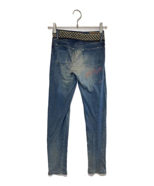 Hysteric Glamour（ヒステリックグラマー）Hysteric Glamour (ヒステリックグラマー) レギンスパンツ ブルー サイズ:Freeの古着・服飾アイテム