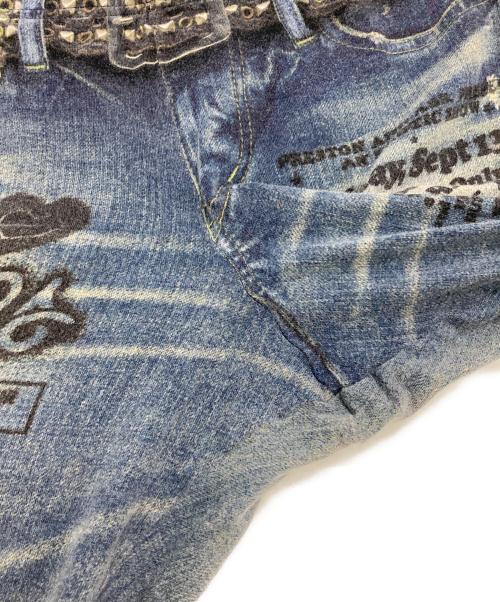 Hysteric Glamour（ヒステリックグラマー）Hysteric Glamour (ヒステリックグラマー) レギンスパンツ ブルー サイズ:Freeの古着・服飾アイテム