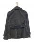 BURBERRY BLUE LABEL (バーバリー ブルー レーベル) トレンチコート ブラック サイズ:38：7000円