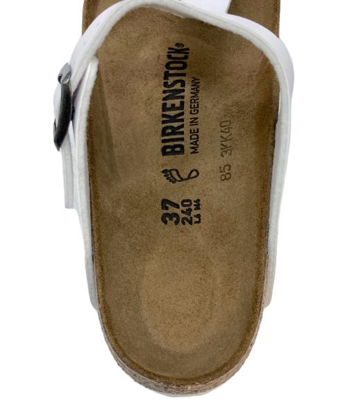 BIRKENSTOCK（ビルケンシュトック）BIRKENSTOCK (ビルケンシュトック) Gizeh ホワイト サイズ:37の古着・服飾アイテム